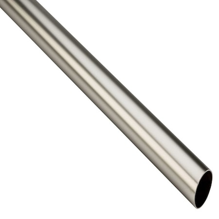 National Hardware National Hardware 72 in. L X 1.32 in. D Satin Nickel Steel Heavy Duty Closet Rod S822-097